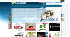 Desktop Screenshot of inmediaweb.es